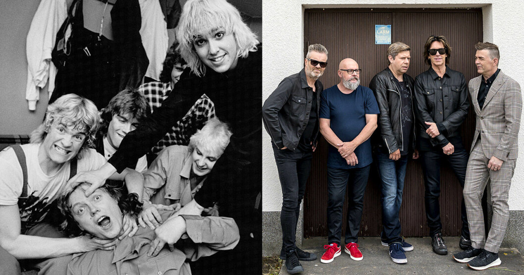 Gyllene tider 1981 och 2019. Gyllene tider 1981 och 2019.